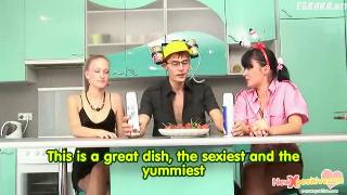 Русское кулинарное шоу с элементами эротики и секса